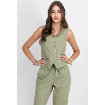 Dámská vesta Red Button dámská vesta zelená Velikost: S