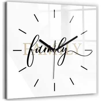 Hodiny Nástěnné hodiny Wallfluent bílé 30 cm