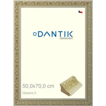 Rám na obraz DANTIK rámeček 50x70 | Claico 3 (Plexi Čiré) (Vyrobeno s láskou u nás v DANTIKU)