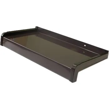 Parapet Venkovní parapet z ohýbaného hliníku hnědá š. 90mm Venkovní parapet z ohýbaného hliníku hnědá š. 90mm