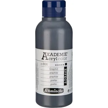 Výtvarná barva Schmincke Akademie Akrylová barva 806 Graphite 250 ml 1 ks