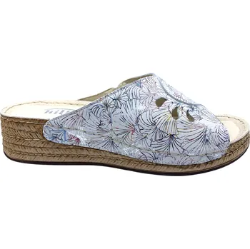 Dámská obuv Dámské kožené pantofle Hilby 137 bílé Velikost: 41 (EU)