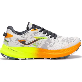 Pánská běžecká obuv JOMA TR-6000 24 CARBON PLATE běžecké trailové boty bílé/oranžové Typ: 46