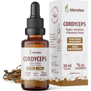 Přírodní produkt Blendea Cordyceps kapky 30 ml