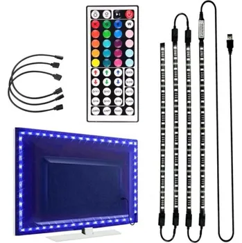 LED páska LED RGB pásek podsvícení 4 x 50 cm, USB