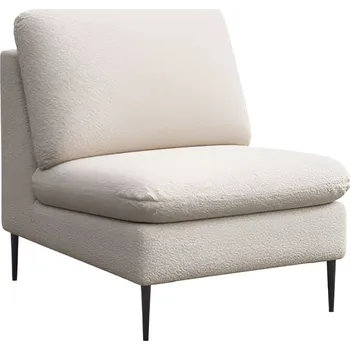 Křeslo Rodier Bílé čalouněné křeslo Belle