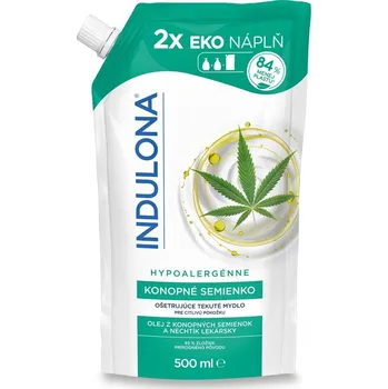 Mýdlo Indulona Tekuté mýdlo Konopné semínko, 500ml