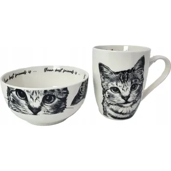 Hrnek Queen Isabell Kočka Americká porcelán 350 ml