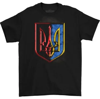 Pánské tričko Drakkaria Tričko UKRAJINA ZNAK červená je krev, černá země