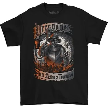 Pánské tričko Naav Jan Žižka - Hrrr na ně!!! pánské tričko barevné