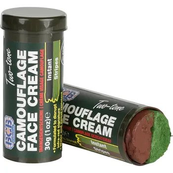 Speciální výtvarná barva Kamuflovací barvy na obličej, hnědá-zelená 30g - BCB
