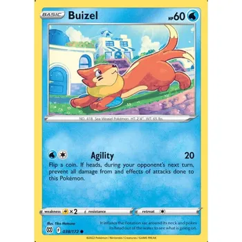 Sběratelská karetní hra Pokémon karta Buizel 038/172