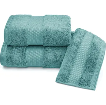 Ručník SOFT COTTON Sada modalový ručník a osuška DELUXE, 2 ks Tyrkysová