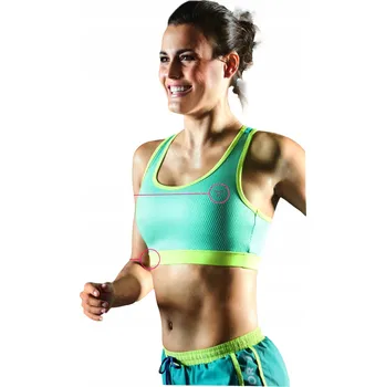 Podprsenka Sportovní podprsenka Seven for 7 XS zelená