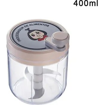 Kuchyňský sekáček na cibuli | ruční mixér - 400ml růžová