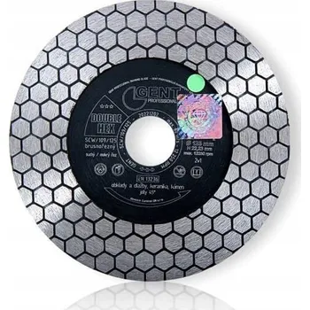 Řezný kotouč GENT diamantový kotouč DOUBLEHEX 115mm brusno řezný na obklady a dlažbu, SC