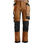 AllroundWork Stretch kalhoty hnědé 56