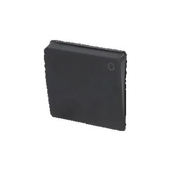 vypínač Famatel GALATEA IP44 Tlačítko symbol "světlo" č.1/0 (bílá / kolébka černá)