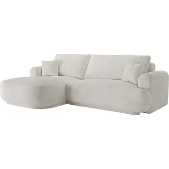 Pohovka Micadoni Bouclé rozkládací pohovka Ella 271 cm, levá