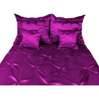 Povlečení Povlečení saténové s hvězdami 220 ANDROMEDA fialové