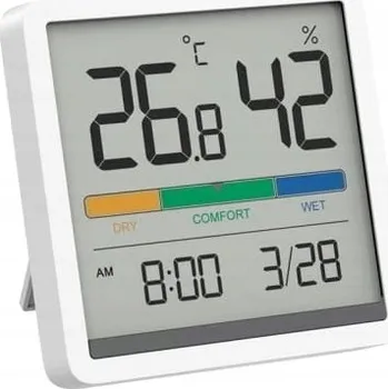 Meteostanice TEPLOMĚR VLHKOMĚR METEOROLOGICKÁ STANICE HODINY WIIIW