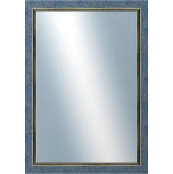 Zrcadlo DANTIK - Zarámované zrcadlo - rozměr s rámem cca 50x70 cm z lišty CARRARA šedá (2949)