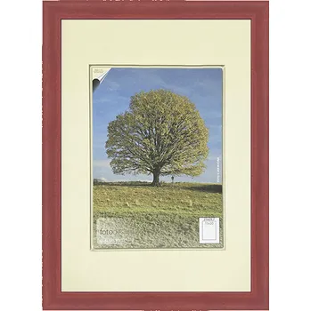 Rám na obraz 24x30 | Rámeček Kasette ECO třešeň PLEXI čiré [BN]