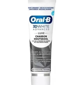 zubní pasta 3D White Advanced Luxe Carbon Zubní Pasta s Aktivním Uhlím 75 ml