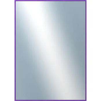 Zrcadlo DANTIK - Zarámované zrcadlo - rozměr s rámem cca 50x70 cm z lišty Hliník modrá m. | P02-242 (7002242)