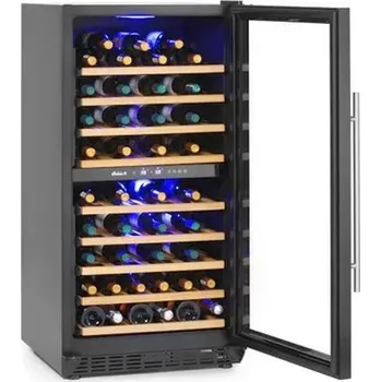 Vinotéka Dvouzónové vinotéky, 72 lahví, Arktic, 232L