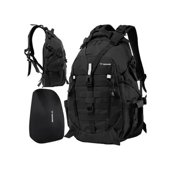 Outdoorové zavazadlo Vojenský/turistický batoh černý Trizand 20534.