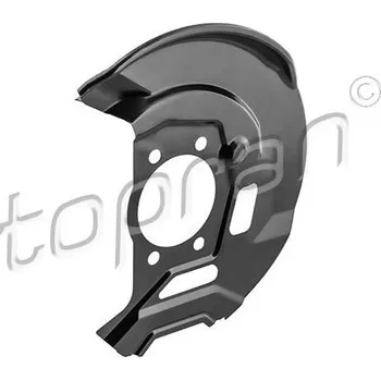Brzdový kotouč Ochranný plech proti rozstřikování, brzdový kotouč TOPRAN 702 336