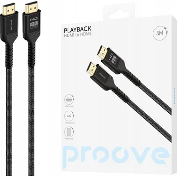 Video kabel Kabel TelForceOne Proove Proove PlayBack HDMI - HDMI 5 m
