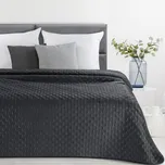 PŘEHOZ NA POSTEL SOFIA4 220X240 CM ČERNÝ