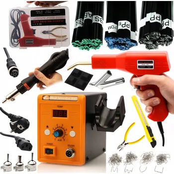 Svářečka Svářečka/Sešívačka plastů 858D pro opravy nárazníků a plastů