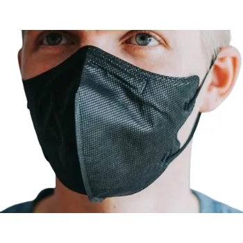 respirátor Pardam PARDAM - český výrobce respirátorů BreaSAFE Respirátor BreaSAFE® PRO-MASK FFP3 černý 3ks Velikost balení: M