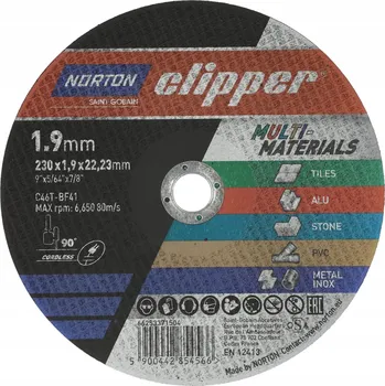 Řezný kotouč Řezací kotouč multi norton clipper 230*1,9*22,2