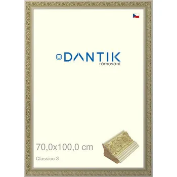 Rám na obraz DANTIK rámeček 70x100 | Claico 3 (Plexi Čiré) (Vyrobeno s láskou u nás v DANTIKU)