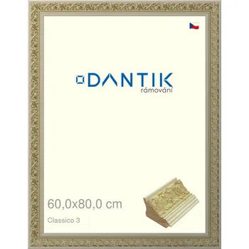 Rám na obraz DANTIK rámeček 60x80 | Claico 3 (Plexi Čiré) (Vyrobeno s láskou u nás v DANTIKU)