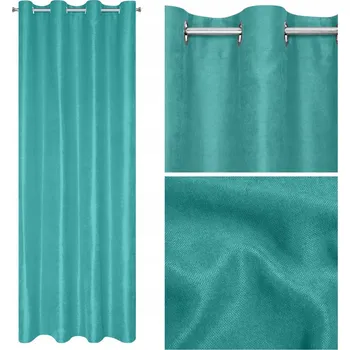 Závěs Závěs polozatemňovací s kroužky 140 cm x 250 cm