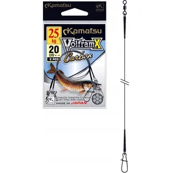 Návazec Kamatsu VolframX Carbon wolfram 10 kg 20 cm