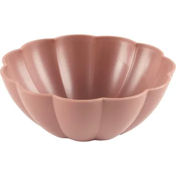 Růžová plastová polévková miska Iris 14,5 cm kulatá do kuchyně vhodná do myčky