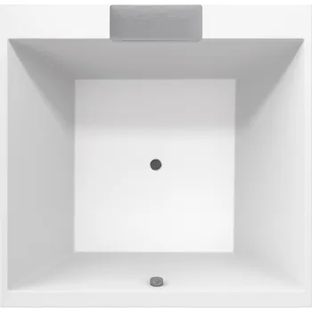 Polysan Cema Falls Čtvercová vana s konstrukcí 175x175x50cm, bílá, 23611F