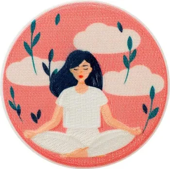 Nášivka Nažehlovačka jóga, recyklovaný Monoquick