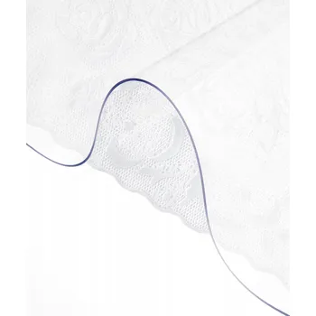 ubrus VEVOR Ubrus Průhledný PVC Vodotěsný Ubrus 91,4 cm x 152,4 cm, Tloušťka 2 mm
