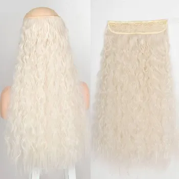 Paruka Název: Vlnité prodloužení vlasů dlouhé s klipy Popis: - 55-60,22 palců