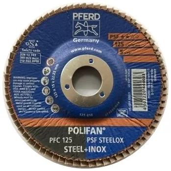 Příslušenství k brusce PFERD LAMELOVÝ BRUSNÝ KOTOUČ PFC 125 PLUS A 40 PSF