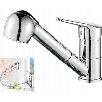 Vodovodní baterie Stojánková kuchyňská baterie ZREE 6949597425442 stříbrná