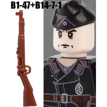 Figurka Vojenské figurky s válečnými zbraněmi | styl Lego - MODRÁ OBLOHA