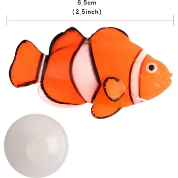 Dekorace do akvária Svítící dekorace do akvária | umělé akvarijní rybky | 1ks - 02